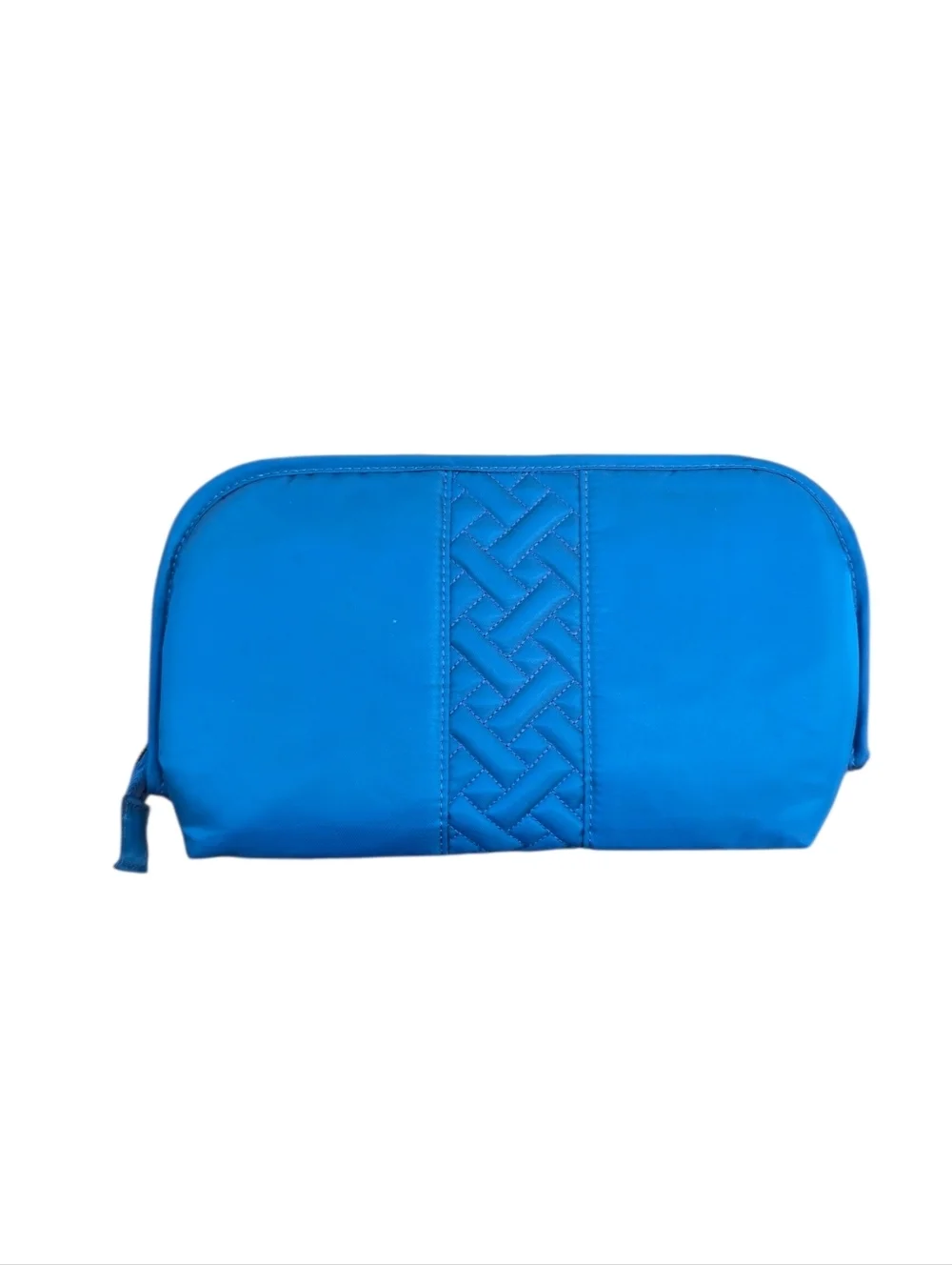 Lug Travel Lay Flat Teal Nylon Zip Around Cosmetic Toiletry Bag